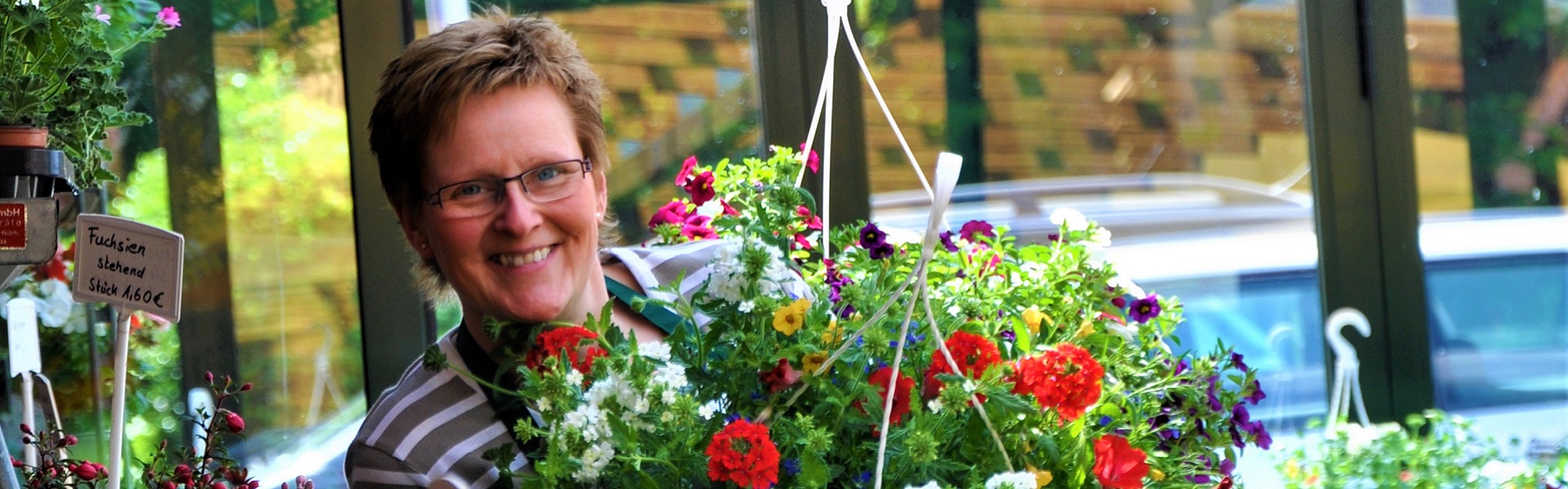 Blumenverkauf